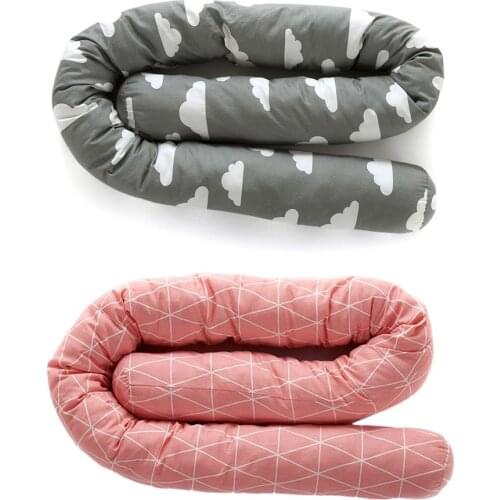 1 Pcs 200CM Snake Shape Baby Newborn Bed Bumper Crib Pillow Crib Baby Room Decoration Kids Bedding