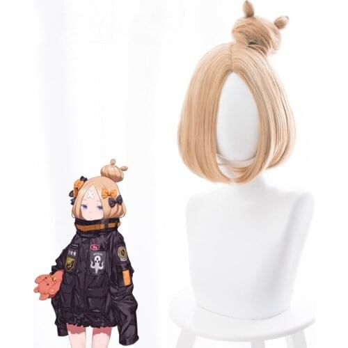 FGO 3rd Anniversary Abigail Regular Dress Series Yellow Short Hair Bag Small Cosplay Wig