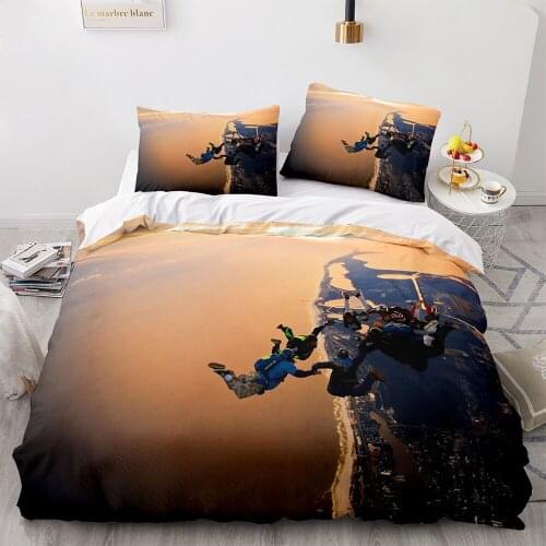 Extreme Sport Bedding Set Single Twin Full Queen King Size Ski Winged Flight Bed Set Childrens Kid Bedroom Duvetcover Sets 009