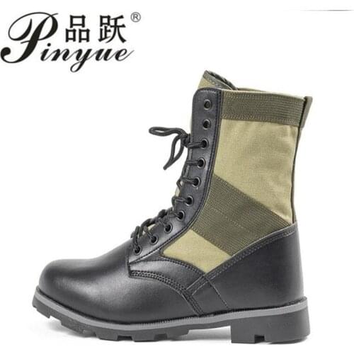 Summer High-Top Outdoor Breathable Special Forces Combat Tactical Desert Land War Military Mountaineering Training Boots men