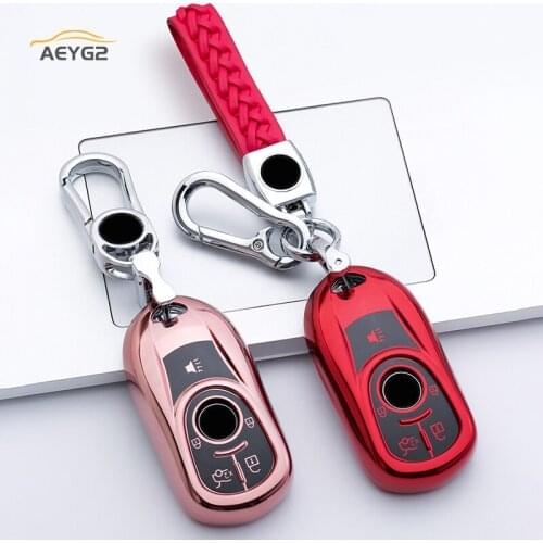 Soft TPU Car Remote Key Full Cover Case For Opel Astra Buick ENCORE ENVISION GL6 GL8 NEW LACROSSE Ragal Verano Auto Accessories