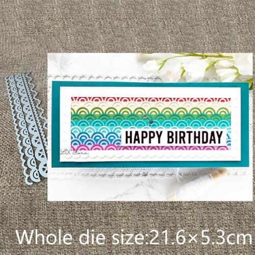 New Design Craft Metal stencil mold Cutting Dies lace edge decoration scrapbook die cuts Album Paper Card Craft Embossing