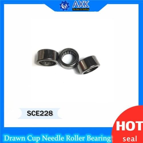 SCE228 Bearing 34.93*41.28*12.7 mm ( 5 PCS) Drawn Cup needle Roller Bearings B228 BA228Z SCE 228 Bearing