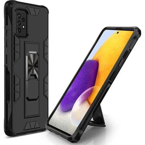 Drop Tested Rugged Impact-Resistant Shockproof Protective Case built-in Kickstand For Samsung Galaxy A52 5G/4G A72 A32 A12 A02