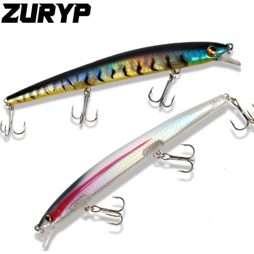 ZURYP 13.5cm 15g Laser spinning bait Floating Hard bait Fishing lures 10 color Surface bait Fishing Accessories