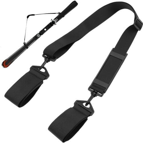 Ski Carrier Strap Pole Carrier Ski Snowboard Shoulder Carrier Adjustable Ski Gear Accessory