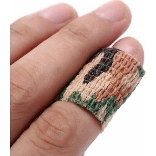 4.5m Self-Adhesive Camouflage Stretch Medical Bandage Non-Woven Protective Tape