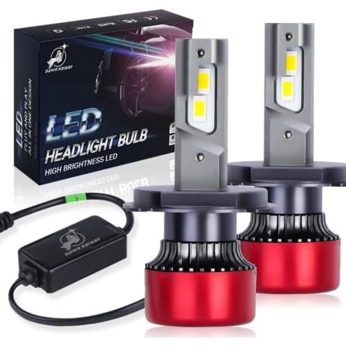 DAWNKNIGHT K3C Light Bulbs 12V H4 LED H7 H11 H1 15000LM Car Lamps 9012 9006 Led auto lamp H8 9005 9012 9006