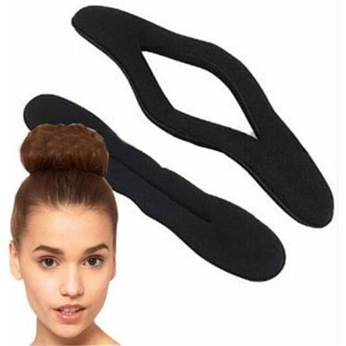 Magic Sponge Clip Foam Donut Hair Styling Bun Curler Maker Ring Twist Tool