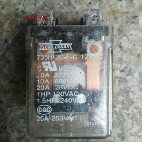 735h-2c-f-c 12VDC relay
