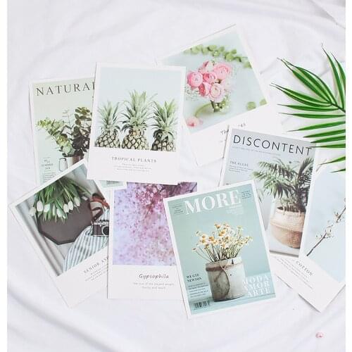 8Pcs TSZS Japanese Style Nail Art Photo Props Marble Background Paper Nail Work Display Board