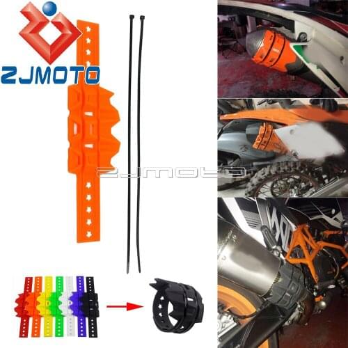 85-530cc Dirt Bike Exhaust Muffler Tail End Protectors For Honda Yamaha Kawsasaki Suzuki Beta Pipe Shield Cover