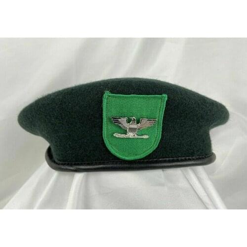 US Army 9th Special Forces Group Green Beret OfficerS Colonel Military Hat armyshop2008