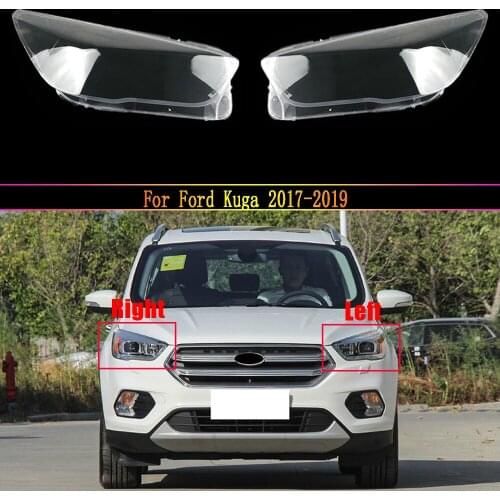 Car Headlamp Lens For Ford Kuga 2017 2018 2019 Car Replacement Auto Shell