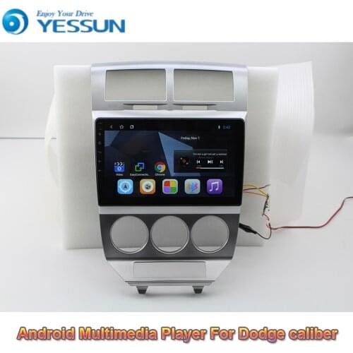 Car Android 9.0 Multimedia Player For Dodge caliber 2007-2009 GPS Navigation Big Screen AUTO Radio Bluetooth support EQ