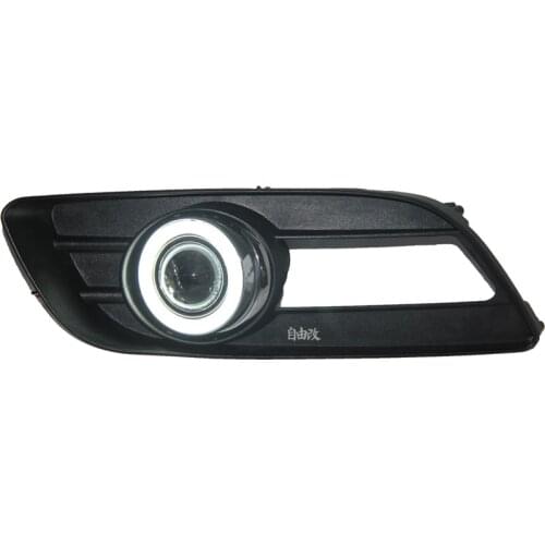 Free Shipping Great Wall Haval H5 led angel eye Daytime Running Light + halogen Fog light High Quality