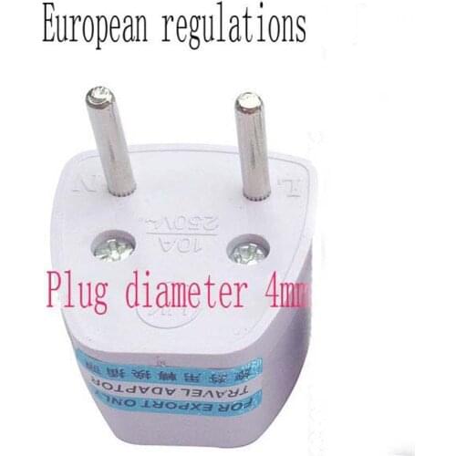 Large European regulatory Russia travel plug adapter Korea Continental European (Not shipped separately)