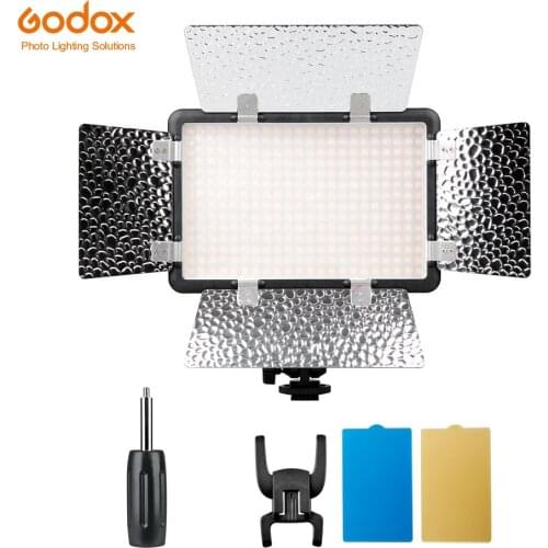 Godox Wireless Remote LED 308W II LED308II 5600k White Version Video Light Lamp For Camera Camcorder 5600k