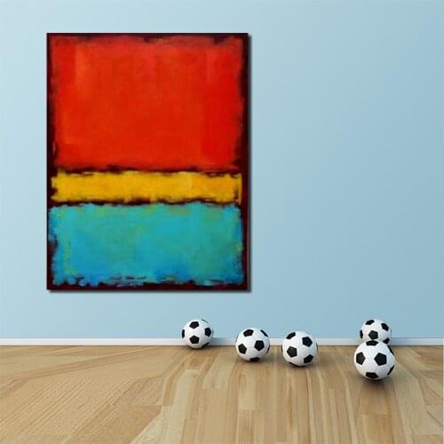 Handpainted Mark Rothko Still Life Classical Oil Painting Drawing ArtUnframed Canvas Wall Pictures For Living Room