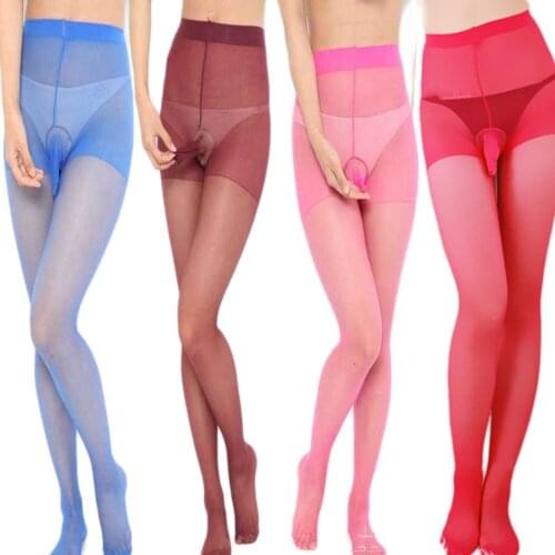 Penis Pouch Sheath Underwear Hot Sale Fashion Mens Tights For Men 4 Colors Silk Stockings New Pantyhose