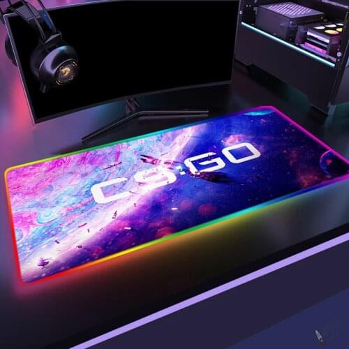 CSGO Xxl Mouse Pad Gamer RGB Gaming Mouse Mat Kawaii Gaming Accessories Mausepad PC Gamer Cabinet Keyboard for Compass Varmilo