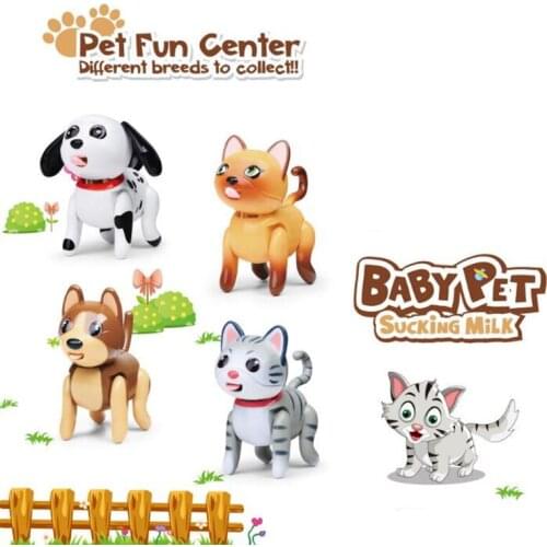 Creative sucking pet toy induction sucking pet cat dog wolf howling bottle child puzzle electronic pet toy