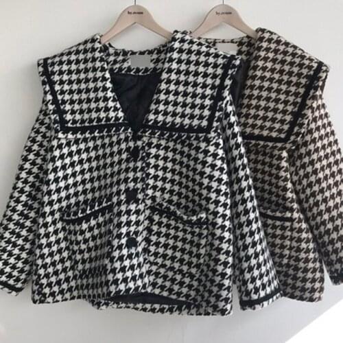 Loribindwood Women's Plaid Coats