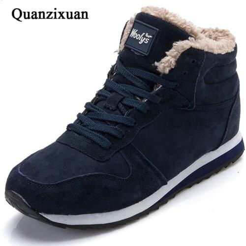 Couple Shoes Men Boots Mens Winter Shoes Fashion Women Snow Boots Plus Size 47 48 Sneakers Ankle Flat Shoes Unisex Winter Boots