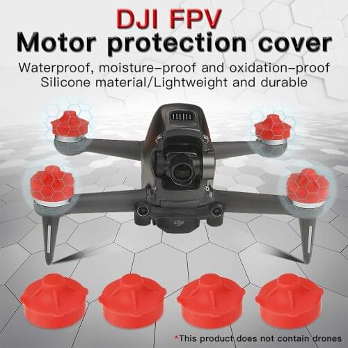 DJI FPV Motor Protection Cover Is Suitable for DJI FPV Ride-through Aircraft Dust Cover Protection Cover Drone Accessories