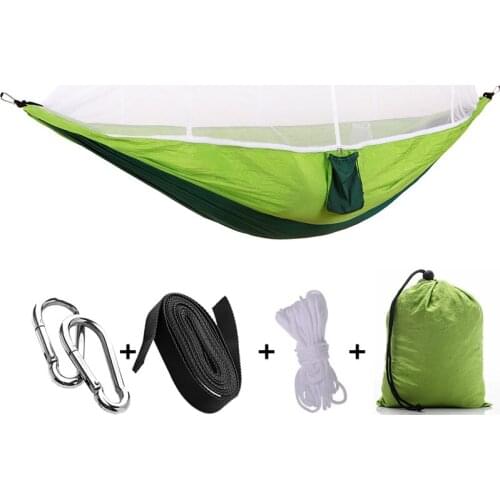 Ultra Light Insect Net Hammock Tent Mosquito Outdoor Backyard Hiking Backpack Travel Camping Double Hammock Tent