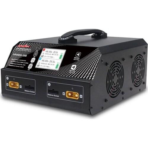 UP2400-12S 2X1200W 25A 6-12S LiPo/LiHV Battery UAV Drone Charger