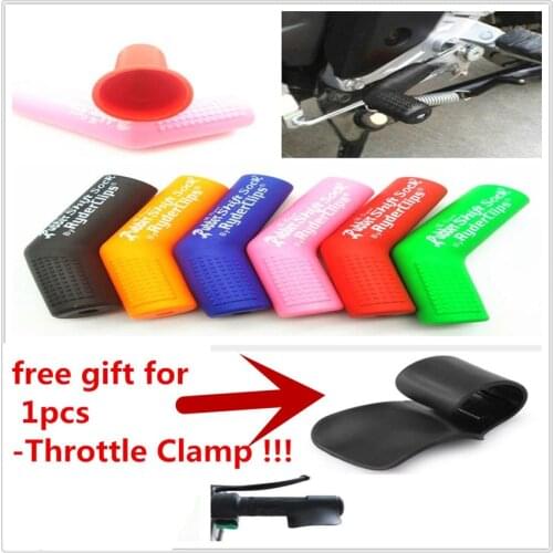 Motorcycle Sock clips pitbike Gear Shift Shifter Shoe Case Cover for BRutale 675 800/RR DRagsteR F3 675 F3 800 AGO RC AMG