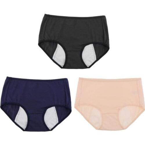 Women Hygiene Leak Proof Menstrual Period Panties Underwear Physiological Pants Bamboo Fiber Leakproof Women Period Underwear