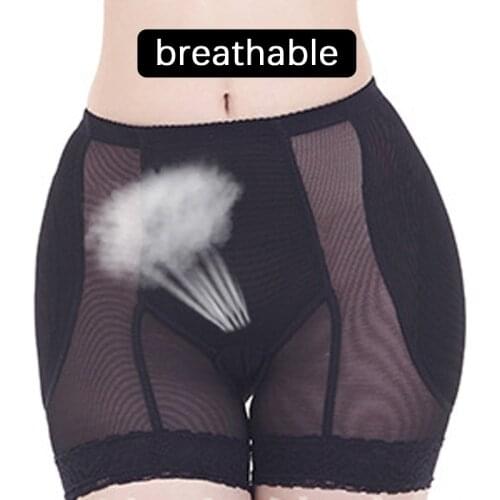 Female Sexy Butt Lifter Panties Slimming Belly Control Body Shaper High Waist Woman Breathable Shapewear Panties Add Hip Pad