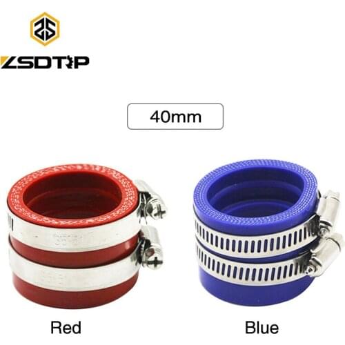 ZSDTRP 40mm Motorcycle Manifold Intake Carburetor Rubber Adapter Connector Modified Adapter For Motor 32 34mm Carburetor