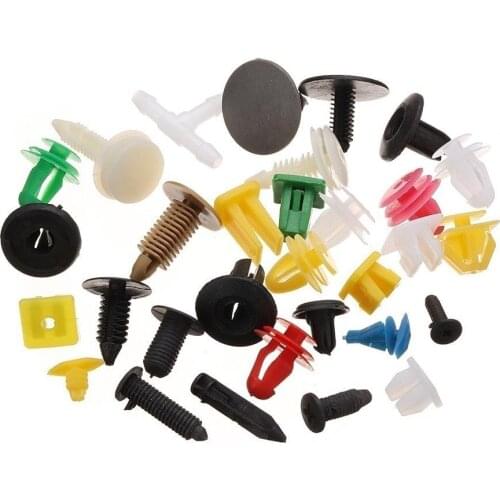 1000Pcs Mixed Car Bumper Rivet Door Panel Fastener Trim Clips with Screwdriver Car Fender Bumper Door Surface