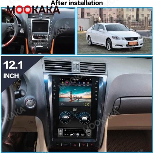 64GB Tesla Screen For 2004-2012 Lexus GS GS300 GS350 GS450 GS460 Android Car Auto Audio Stereo Radio Recorder GPS Navi Head Unit