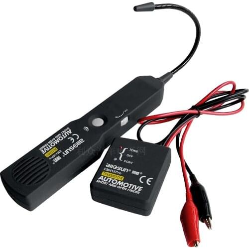 Automotive Cable Wire Short Open Finder Digital Car Repair Tool Tester Tracer Diagnostic Tool Tone Line Finder EM415pro