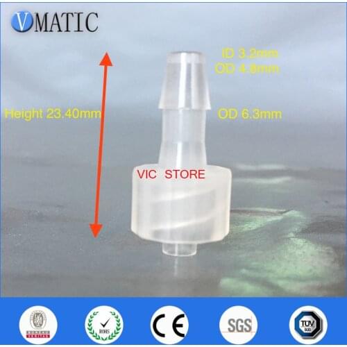 Free Shipping 100Pcs/Lot 3/16 Inch-Barb Male Luer Tapered Fitting (Polyprop) Luer Lock Tapered Connector
