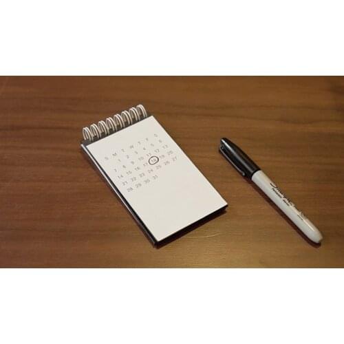 BLACK NOTE by Smagic Productions Gimmick Mentaliam Magic Tricks Illusions Close up Magic Prediction Fun Magia Props Magician Toy