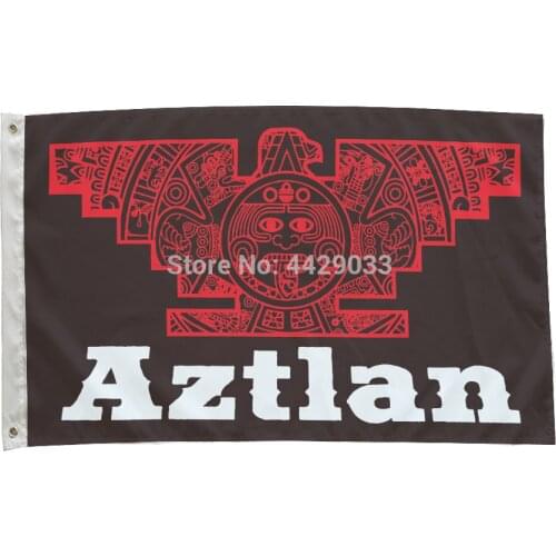 3FTx5FT Aztlan Huelga Bird Flag Decorative Flags Banners