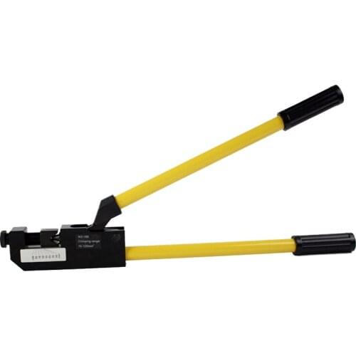 Alicate de crimpador de cabo 10-120mm, ferramenta de friso lug de cabo resistente de bateria elétrica