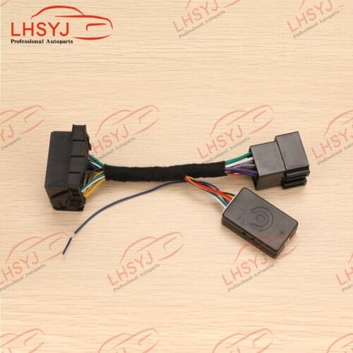 ISO Quadlock Adapter Cable CANBUS Decoder Simulator Plug & Play for VW Low profile Car RCD360 RCD360 PRO