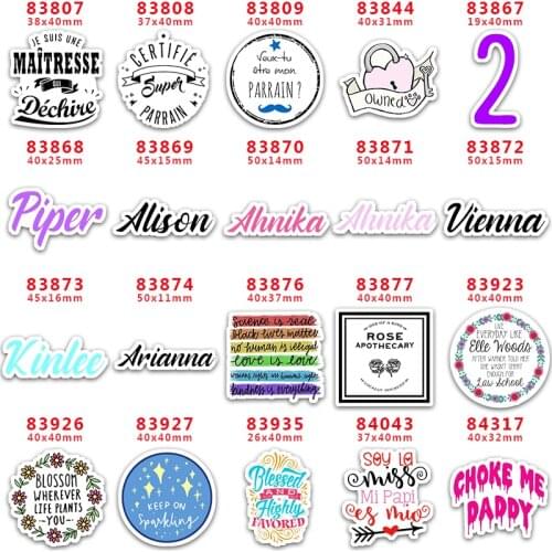 Custom credit card logo Cute Accessories for Bows Flatback Planar Resin DIY Craft Supplies Handcraft Decor Materials PR83807