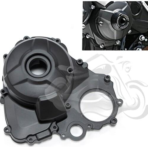 Fit for MT-09 Tracer 900 XSR900 FJ-09 FZ-09 XSR 900 Aluminum Left Engine Stator Cover Crank Case Crankcase 2020 2021 MT09 FZ09