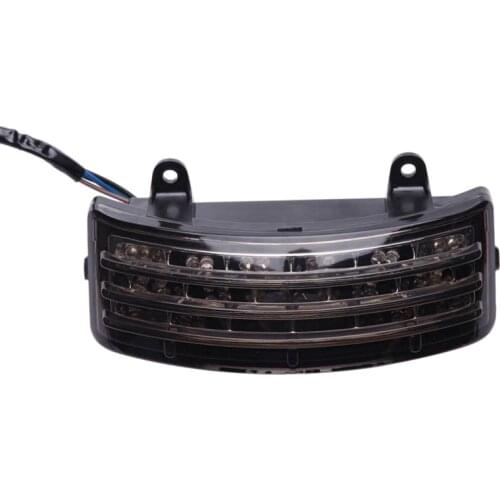 Motorcycle Tri-Bar LED Rear Tail Brake Fender Tip Light for Touring 2014-2019 Street Glide Road Glide 2015-2019