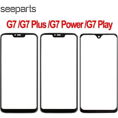Outer Glass For Motorola Moto G7 / G7 Play / G7 Plus /G8 Power Front Glass Outer Glass LCD Outer Panel Glass Lens Replacement