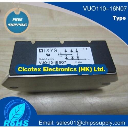 VUO110-16NO7 MODULE IGBT BRIDGE RECT 3P 1.6KV 127A PWS-E1 VUO110-16N07 VUO110-16 NO7