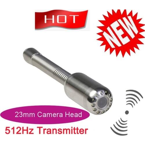 WOPSON 23mm Camera Head For Pipe Drain Sewer Inspection Pipe Snake Camera Replacement Pipe Locator 512Hz Transmitter option