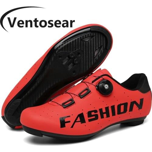 Women Professional Freestyle Road Racing Cycling Sneakers Men Flat Mountain Bike Shoes Male MTB Carbon Fiber Bicycle Footwear